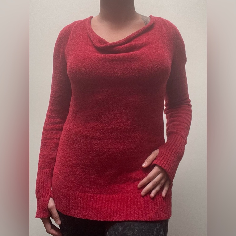 Athleta Chenille Sweater with Thumbholes